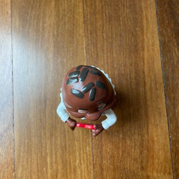 Vintage Winking Chocolate Truffle / Cupcake "Sweet on You" Plastic Cake Topper - Picture 5 of 7